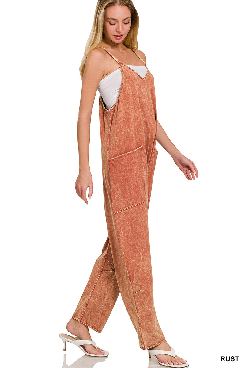 Zenana Spaghetti Strap Jumpsuit