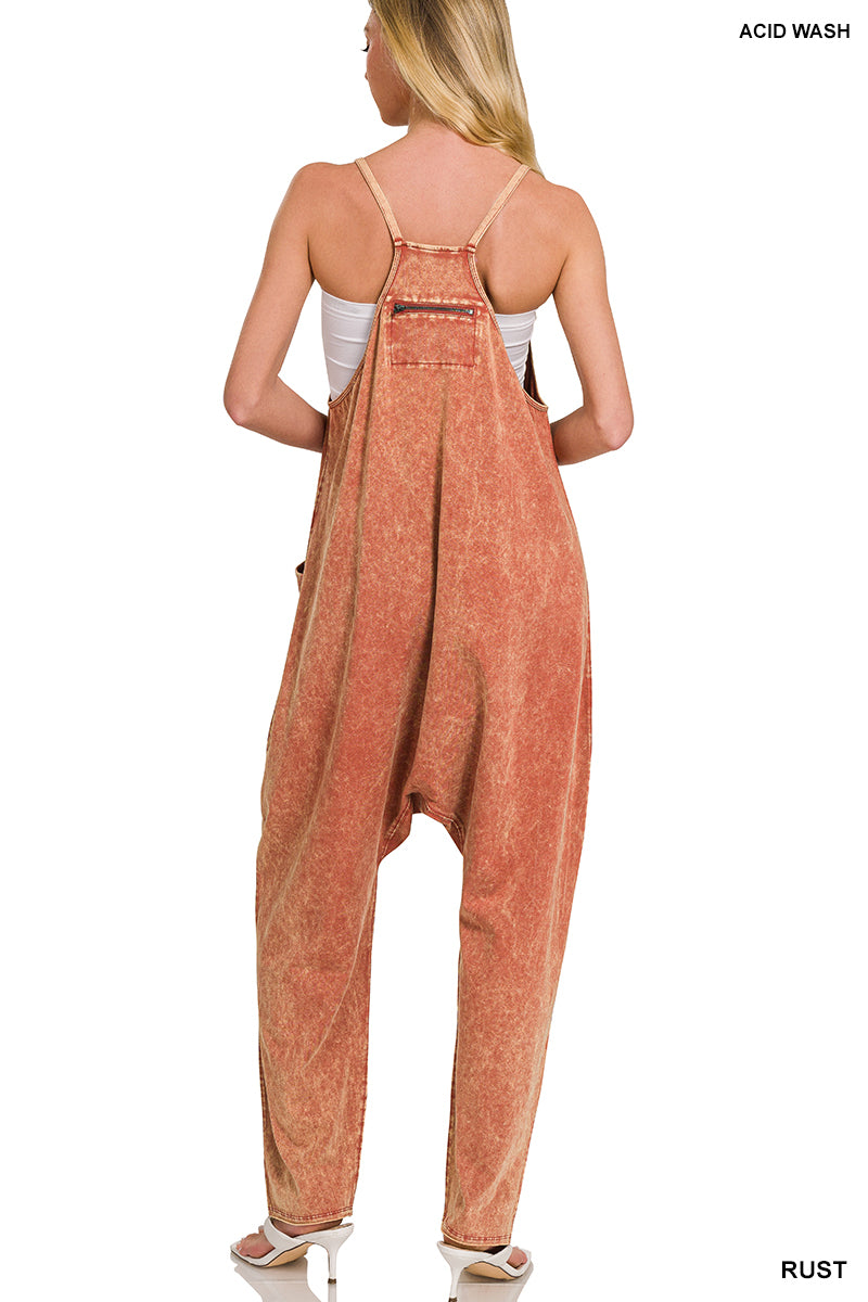 Zenana Spaghetti Strap Jumpsuit