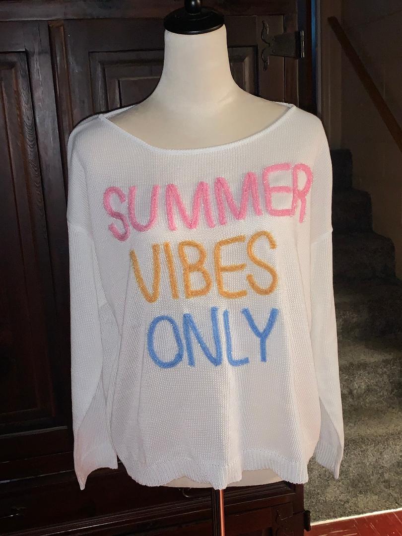 BIBI - Summer Vibes Only Lightweight Sweater