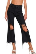 Zenana Black Crop Jeans