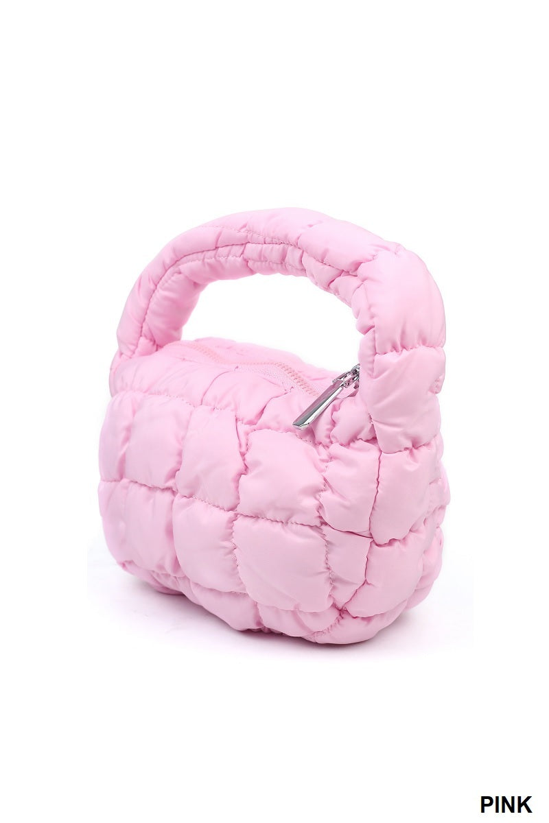 Quilted Micro Puffy Handbag